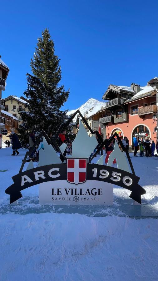 Arc 1950 - Appt 2Ch - 6 Pers - Res 5* Luxe - Piscine, Sauna, Hamman, Jacuzzi - Classe 5 Cristaux Paradiski Les Arcs  Dış mekan fotoğraf