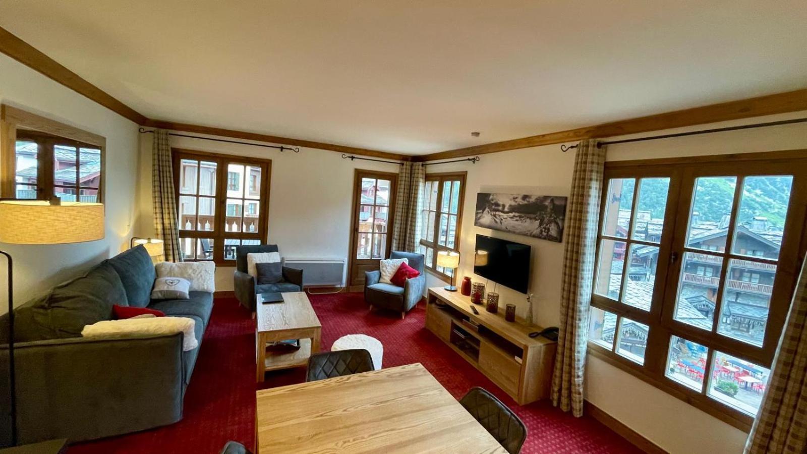 Arc 1950 - Appt 2Ch - 6 Pers - Res 5* Luxe - Piscine, Sauna, Hamman, Jacuzzi - Classe 5 Cristaux Paradiski Les Arcs  Dış mekan fotoğraf