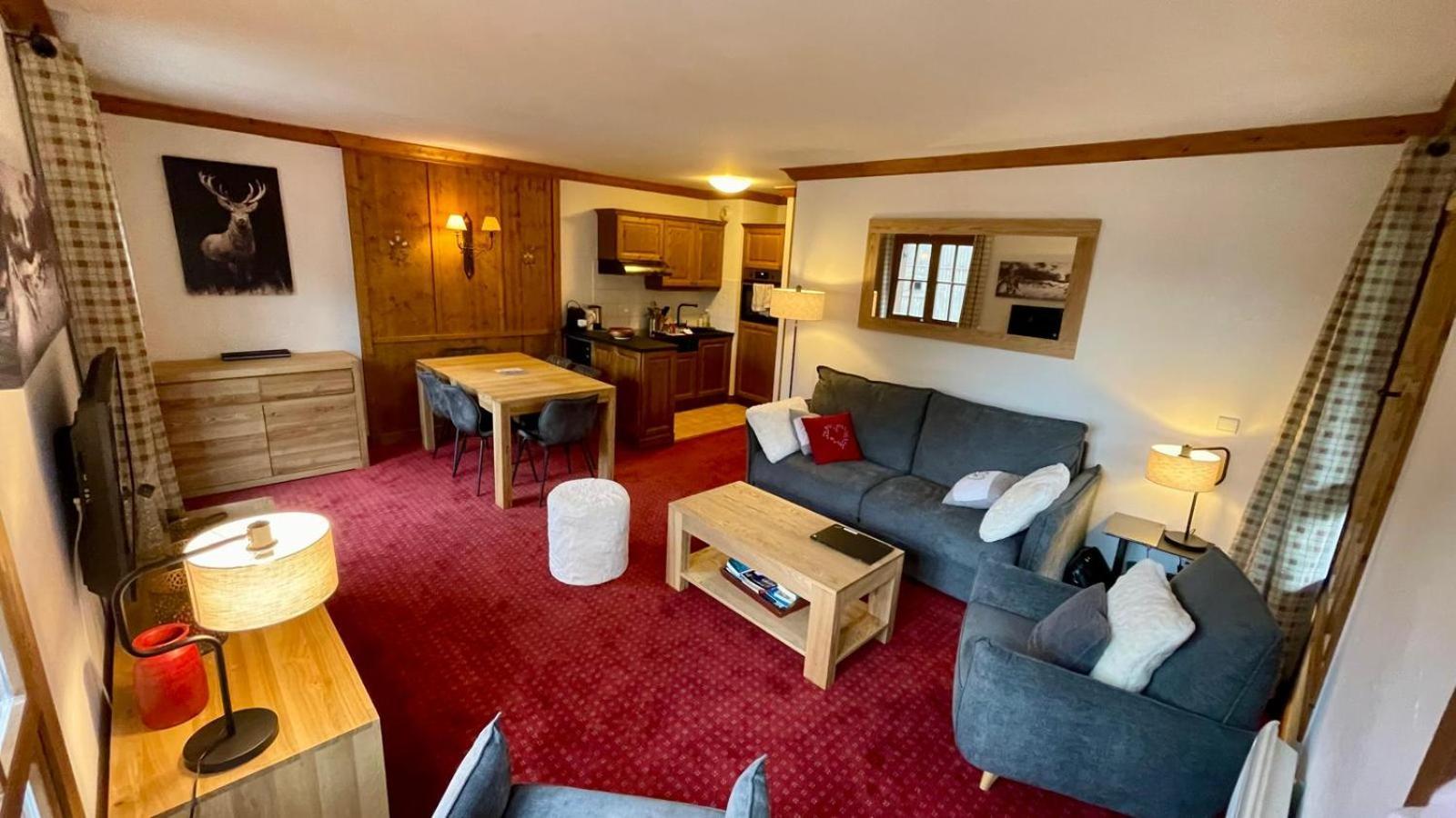 Arc 1950 - Appt 2Ch - 6 Pers - Res 5* Luxe - Piscine, Sauna, Hamman, Jacuzzi - Classe 5 Cristaux Paradiski Les Arcs  Dış mekan fotoğraf