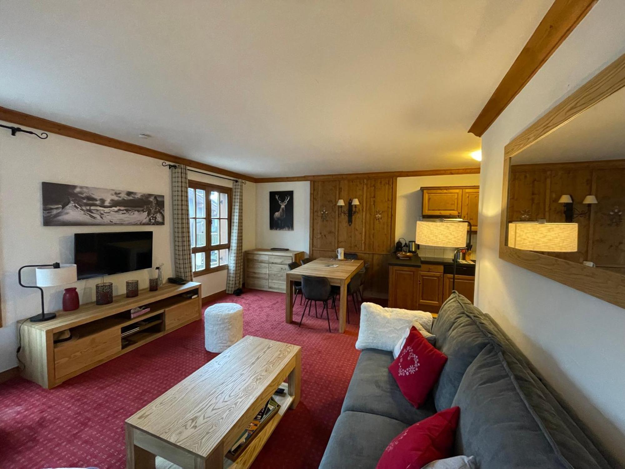 Arc 1950 - Appt 2Ch - 6 Pers - Res 5* Luxe - Piscine, Sauna, Hamman, Jacuzzi - Classe 5 Cristaux Paradiski Les Arcs  Dış mekan fotoğraf